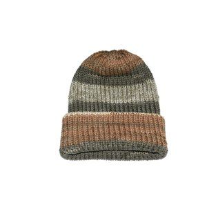 The Classic Beanie REVERSIBLE Natural  (This Beanie Makes An Impact)